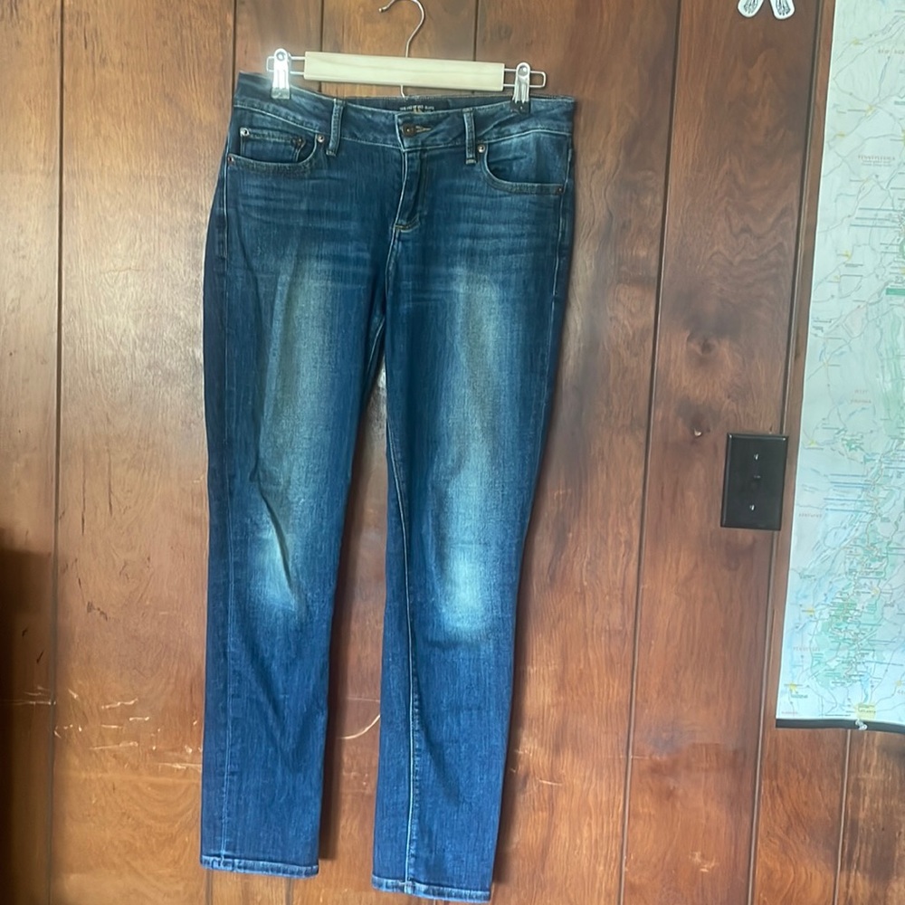 Lucky Brand straight low rise blue jean